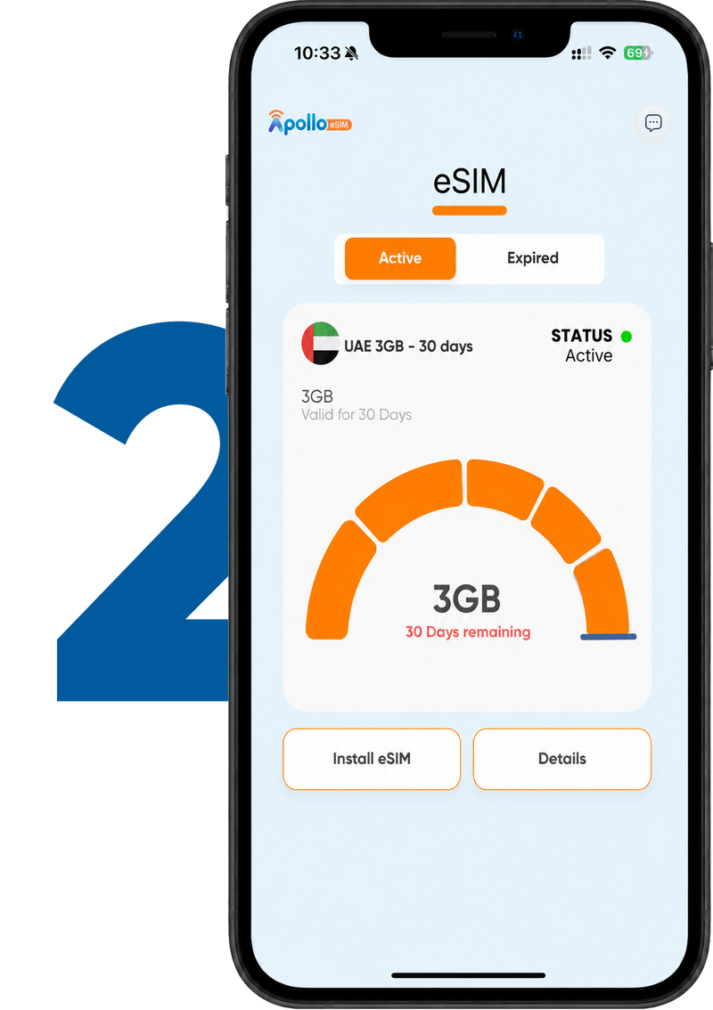 Install your eSIM